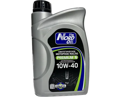 Моторное масло NORD OIL Premium N 10W-40 SN/CF 1л Моторное масло NORD OIL Premium N 10W-40 SN/CF 1л