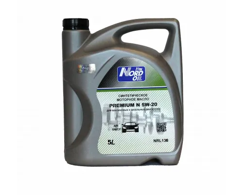 Моторное масло NORD OIL Premium N  5W-20 SN/CF 5л