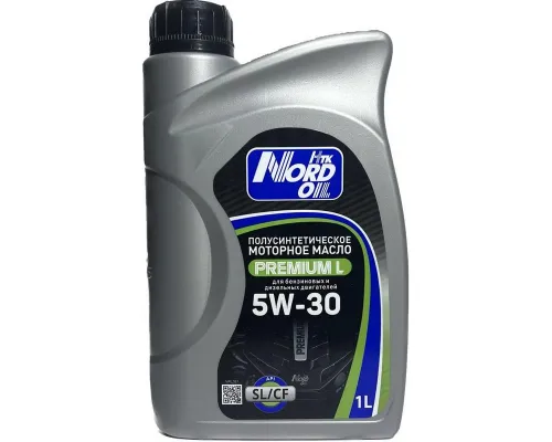 Моторное масло NORD OIL Premium L 5W-30 SL/CF 1л Моторное масло NORD OIL Premium L 5W-30 SL/CF 1л