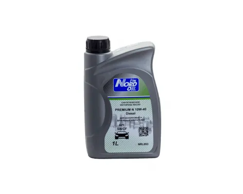 Моторное масло NORD OIL Premium N dizel 10W-40 SN/CF 1л Моторное масло NORD OIL Premium N dizel 10W-40 SN/CF 1л