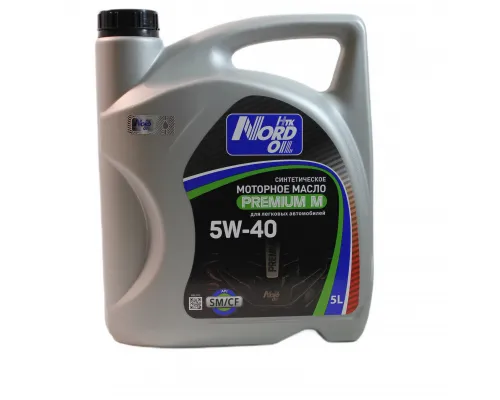 Моторное масло NORD OIL Premium М  5W-40 SM/CF 5л