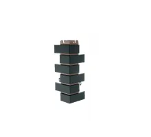 Наружный угол Кирпич Клинкерный (Графит) 0,45х0,16м