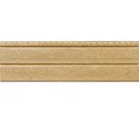Виниловый сайдинг Альта-Брус Люкс Каштан 3м