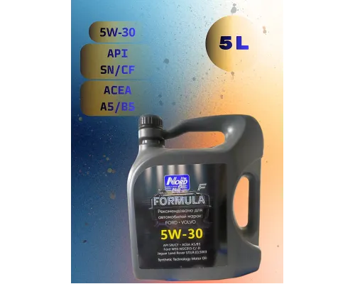 Моторное масло NORD OIL 5W-30 FORD, Volvo 5л