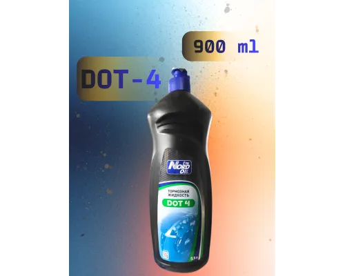 Тормозная жидкость NORD OIL "DOT-4" 900мл