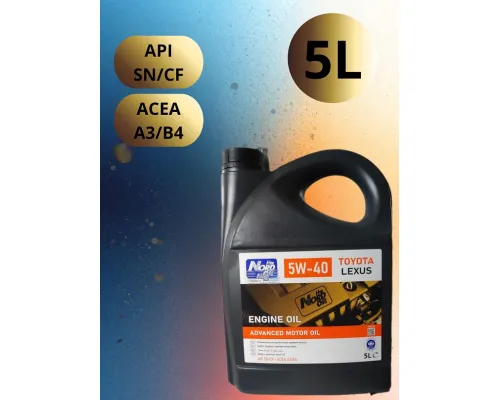 Моторное масло NORD OIL 5W-40 Toyota Lexus 5л