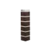 Наружный угол кирпич (Рустикальный 06) 470 x 100 x 28 мм