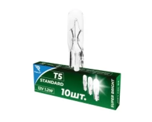 Лампа накаливания T5 12V1.2W BX2d Standard REKZIT Лампа накаливания T5 12V1.2W BX2d Standard REKZIT