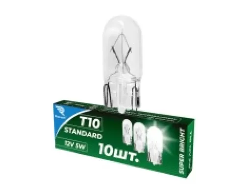 Лампа накаливания T10 12V5W W5W Standard REKZIT Лампа накаливания T10 12V5W W5W Standard REKZIT