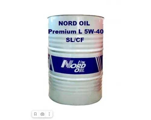 Моторное масло NORD OIL Premium L 5W-40 SL/CF 205л Моторное масло NORD OIL Premium L 5W-40 SL/CF 205л