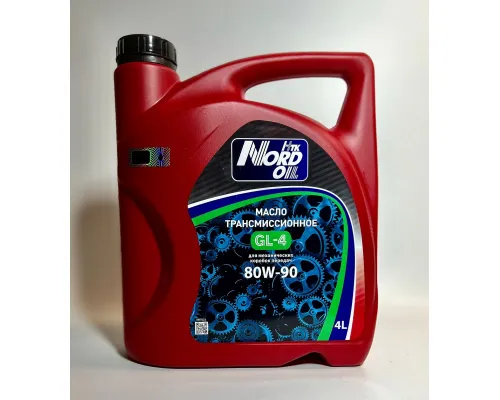 Трансмиссионное масло NORD OIL GL-4 80W-90 1л Трансмиссионное масло NORD OIL GL-4 80W-90 1л
