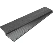 Террасная доска Lite 138х26х4000мм (Графит)