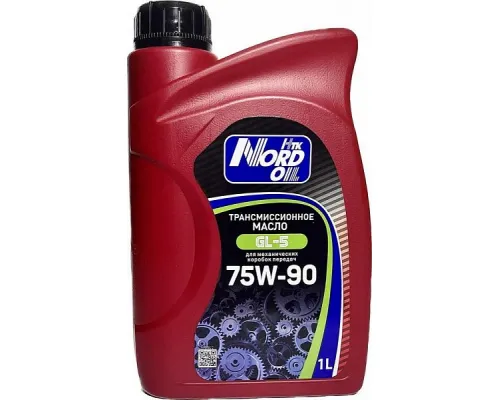 Трансмиссионное масло NORD OIL GL-5 75W-90 1л Трансмиссионное масло NORD OIL GL-5 75W-90 1л