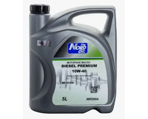 Моторное масло NORD OIL Diesel Premium  10W-40 CI-4/SL 5л