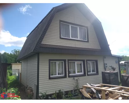 Виниловый сайдинг Альта-Брус Премиум Ивори 3м