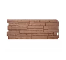 Фасадная панель Камень Скалистый (Терракотовый ЭКО) 1,16х0,45м