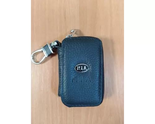 Ключница Авто из натуральной кожи флотер с логотипом KIA