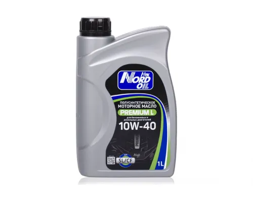 Моторное масло NORD OIL Premium L 10W-40 SL/CF 1л Моторное масло NORD OIL Premium L 10W-40 SL/CF 1л