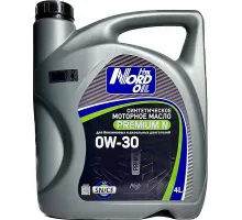 Моторное масло NORD OIL Premium N 0W-30 SN/CF 4л