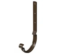 Stal Premium Карнизный крюк длинный D125 (каштан 8017)