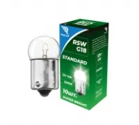 Лампа накаливания R5W/G18 5W 12V BA15S Standart REKZIT