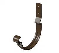 Stal Premium Карнизный крюк короткий D125 (каштан 8017)