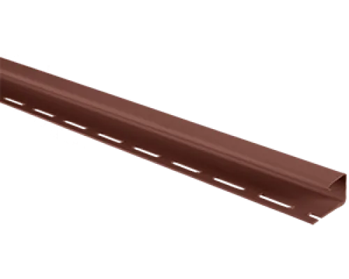 Планка J - trim (Красно-Коричневая) 3м Планка J - trim (Красно-Коричневая) 3м