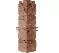 Наружный угол Фагот ЭКО (Терракотовый) 450 x 130 x 42 мм