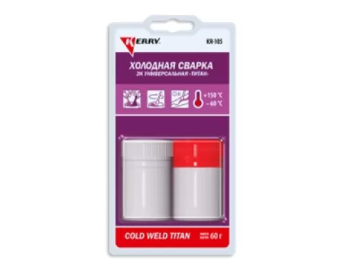 Холодная сварка универсальная 2K (титанополимерная), 2x30 г Холодная сварка универсальная 2K (титанополимерная), 2x30 г