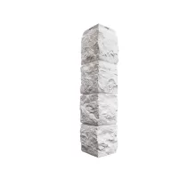Наружный угол ТУФ ЭКО (Белый) 580 x 150 x 45 мм