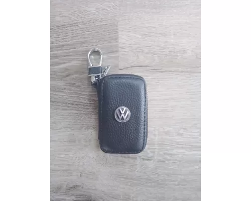 Ключница Авто из натуральной кожи флотер с логотипом Volkswagen