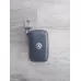 Ключница Авто из натуральной кожи флотер с логотипом Volkswagen