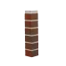 Наружный угол кирпич (Рустикальный 03) 470 x 100 x 28 мм