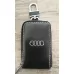 Ключница Авто с окошком из натуральной кожи с логотипом Audi
