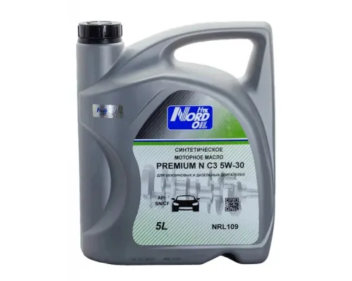 Моторное масло NORD OIL Premium N C3 5W-30 SN/CF 4л Моторное масло NORD OIL Premium N C3 5W-30 SN/CF 4л