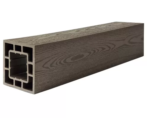 Столб ограждения ДПК ArtDeco 120*120*3000(Венге) Столб ограждения ДПК ArtDeco 120*120*3000(Венге)