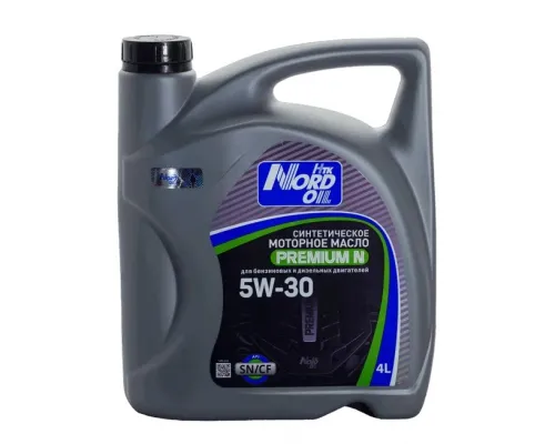 Моторное масло NORD OIL Premium N 5W-30 SN/CF 5л Моторное масло NORD OIL Premium N 5W-30 SN/CF 5л
