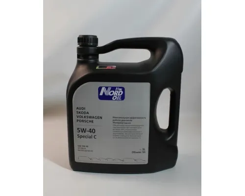 Моторное масло NORD OIL Specific Line 5W-40 Audi, Skoda, VW 5л