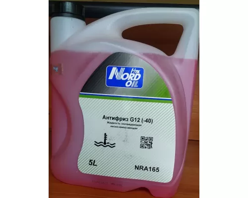 Антифриз Nord Oil G12 (Красный -40) 5кг Антифриз Nord Oil G12 (Красный -40) 5кг
