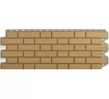 Фасадная панель Кирпич Клинкерный (Бежевый) 1,22х0,44м