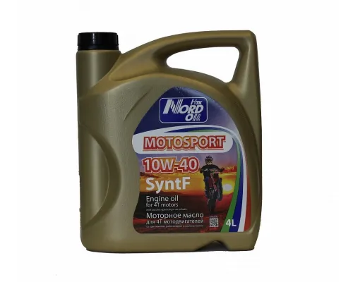 Моторное масло NORD OIL Motorrad SPORT Full SYNT 10W-40 4л Моторное масло NORD OIL Motorrad SPORT Full SYNT 10W-40 4л