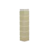 Наружный угол кирпич (Рустикальный 01) 470 x 100 x 28 мм